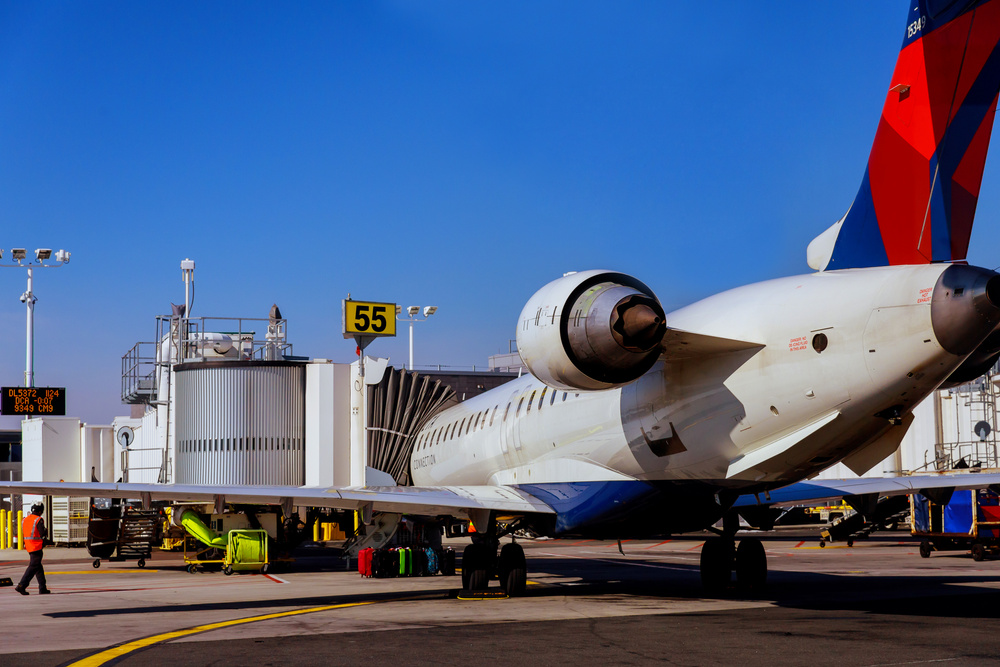 Airplane on Parking Position